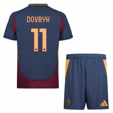 Maglia AS Roma Dovbyk 11 Bambino Terza Divisa 2024-25